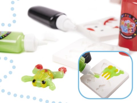 Klej żel kryształowy 3D crystal glue kreatywny zestaw w wiaderku 26el. Klej żel kryształowy 3D crystal glue kreatywny zestaw w wiaderku 26el.