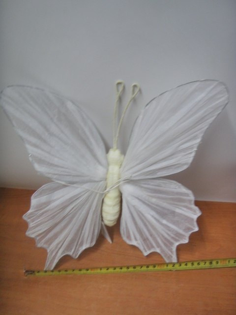 Motyl na klips 30cm 86736